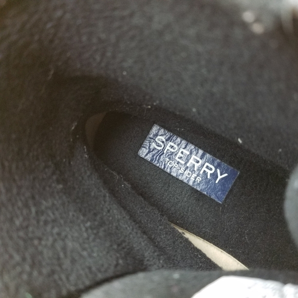 Sperry Duck Rain Boots Women's 7M Black Syren Gulf Quilted Waterproof STS85251 - Picture 5 of 12